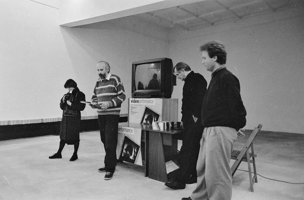 "Videoperfomance" international artists meeting, Koszalin, 1990