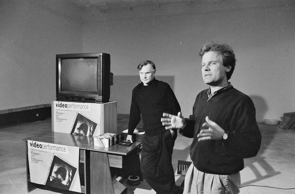 "Videoperfomance" international artists meeting, Koszalin, 1990