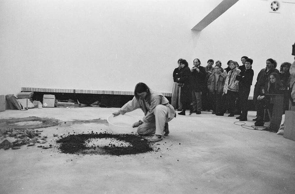"Videoperfomance" international artists meeting, Koszalin, 1990