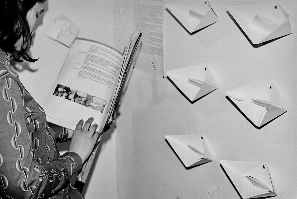 Exhibition "Forms of Artistic Activity", Wsp&oacute;łczesna Gallery, Warsaw, 1970s