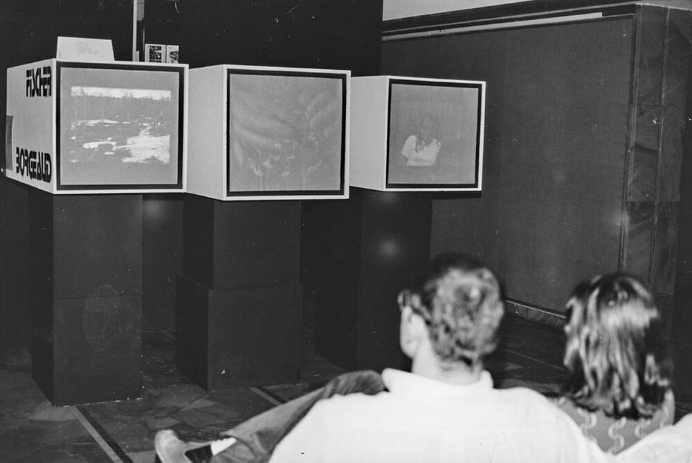 Exhibition "Forms of Artistic Activity", Wsp&oacute;łczesna Gallery, Warsaw, 1970s