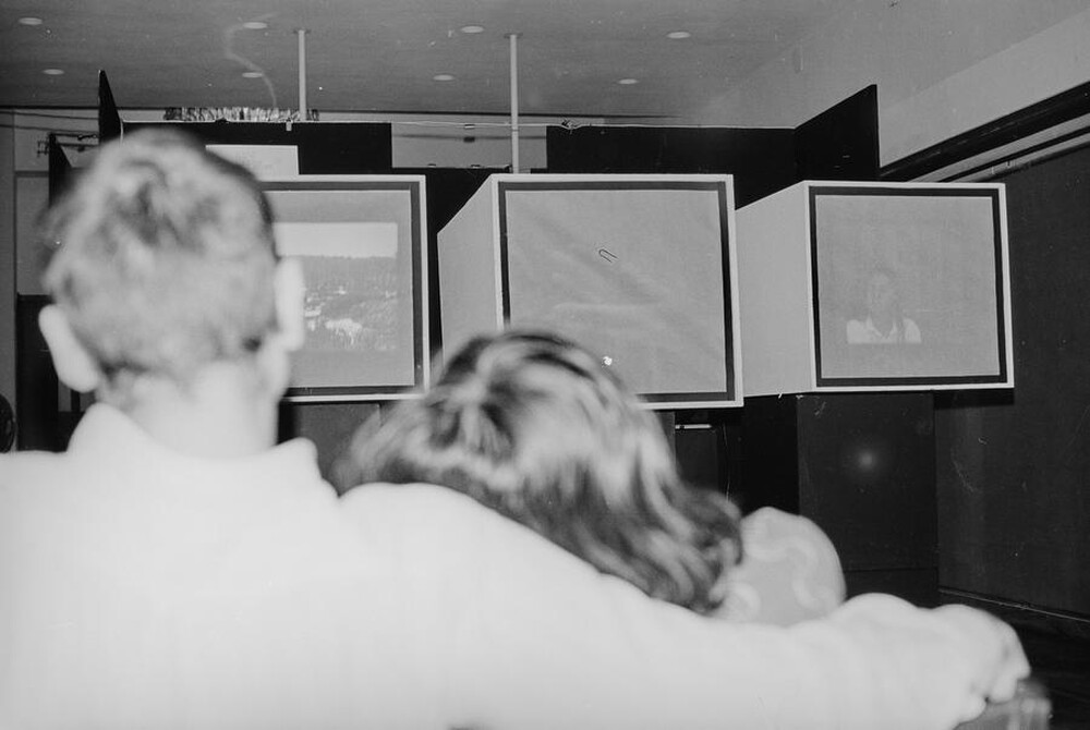 Exhibition "Forms of Artistic Activity", Wsp&oacute;łczesna Gallery, Warsaw, 1970s