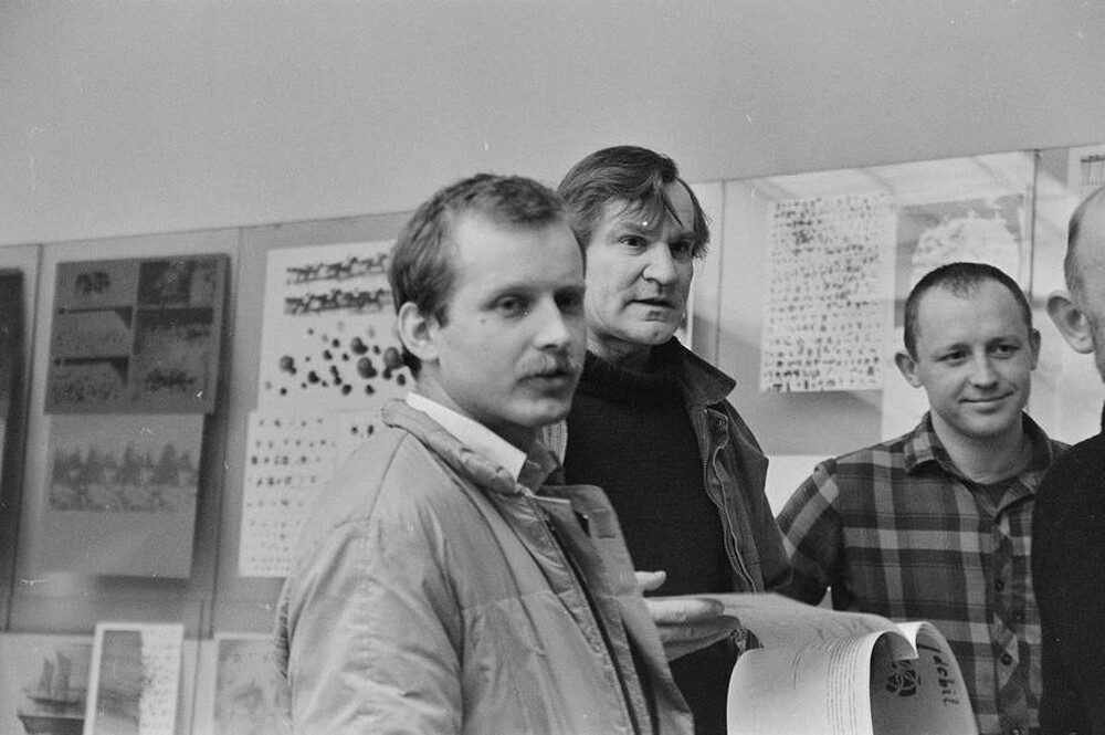 Exhibition, performances, projections, presentations, session "Records 2", BWA Gallery, Lublin, 1986