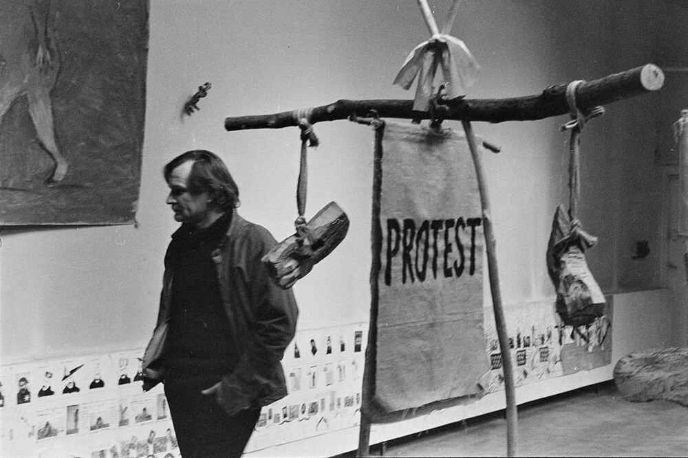 Wystawa, performances, projekcje, referaty, sesja &bdquo;Zapisy 2&rdquo;, Galeria BWA, Lublin, 1986
