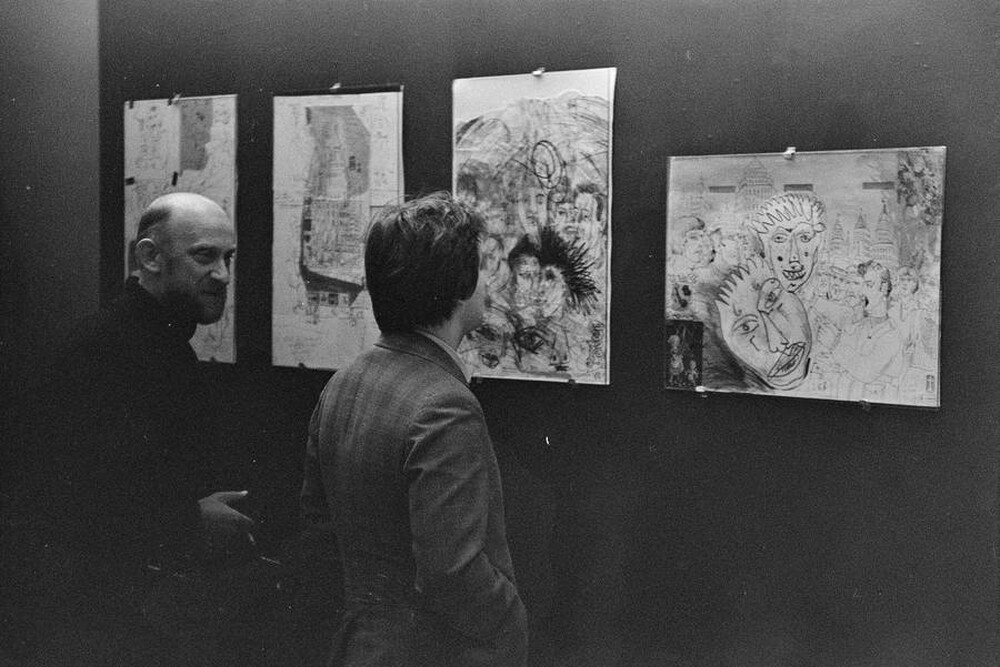Exhibition, performances, projections, presentations, session "Records 2", BWA Gallery, Lublin, 1986