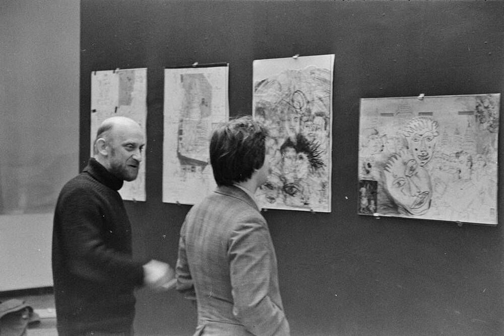 Wystawa, performances, projekcje, referaty, sesja &bdquo;Zapisy 2&rdquo;, Galeria BWA, Lublin, 1986