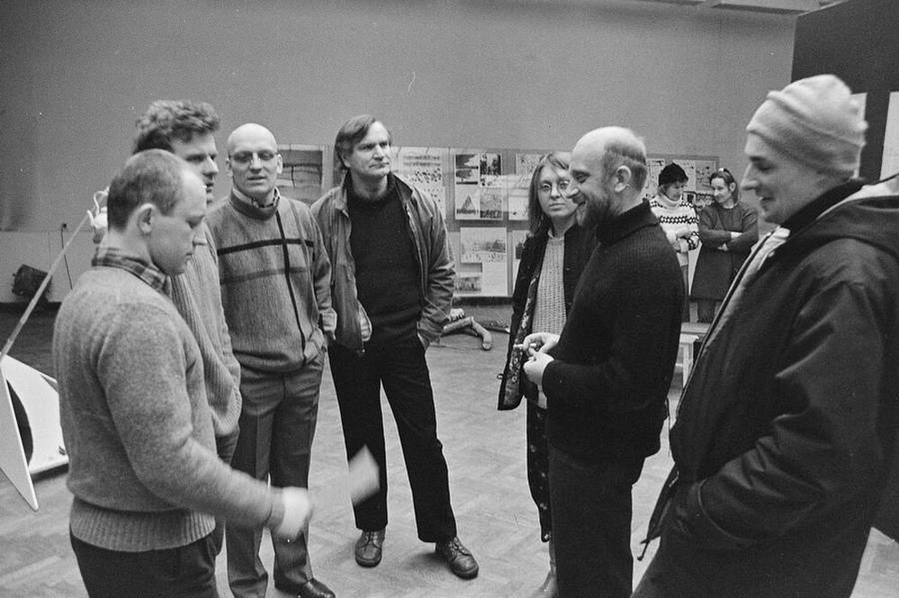 Exhibition, performances, projections, presentations, session "Records 2", BWA Gallery, Lublin, 1986