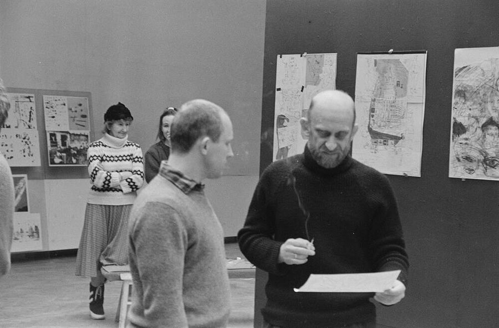 Wystawa, performances, projekcje, referaty, sesja &bdquo;Zapisy 2&rdquo;, Galeria BWA, Lublin, 1986