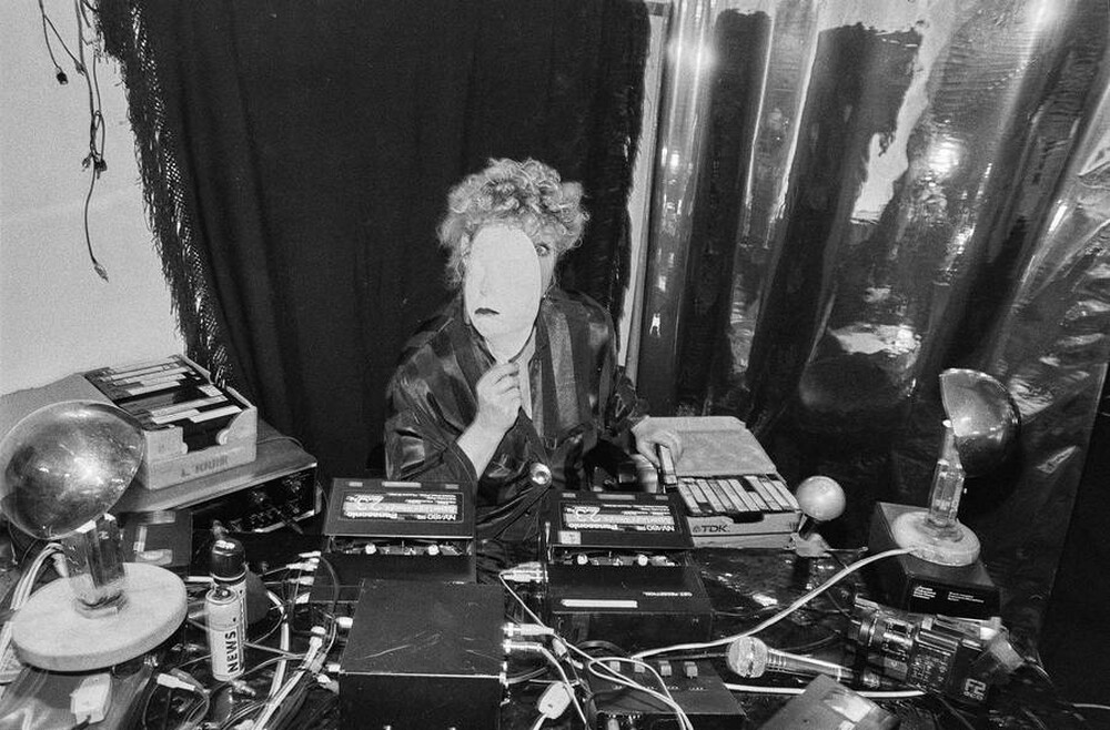 Jolanta Lothe, Piotr Lachman, "Act-ress II" (rehearsals), SPAM, Warsaw, 1989