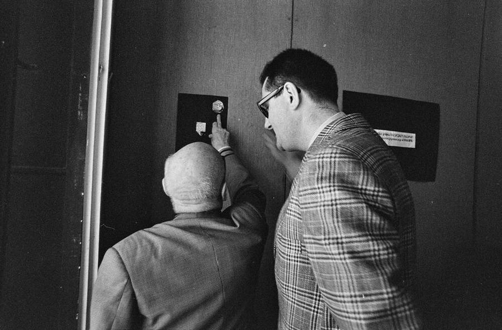 Miroslav Klivar w Galerii Repassage, 1975