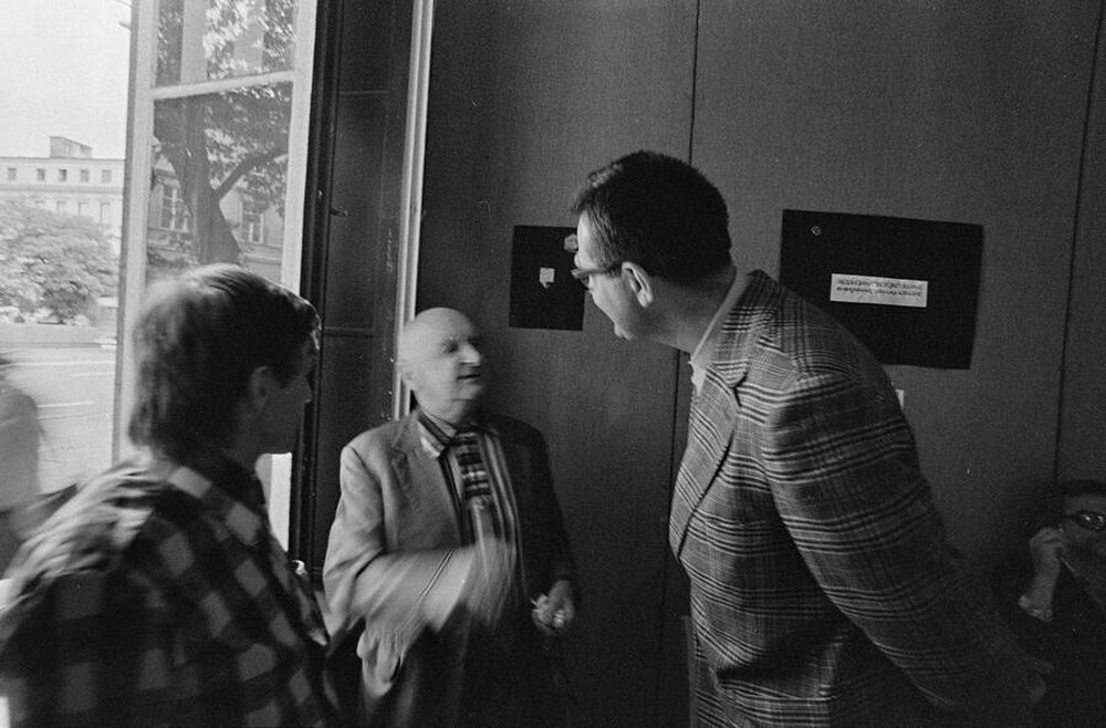 Miroslav Klivar w Galerii Repassage, 1975