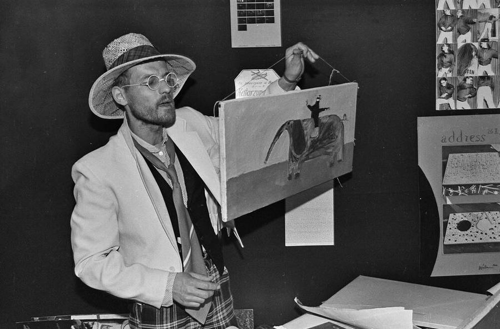 Jacek Krzyszkowski, Adam Rzepecki, "We will get rid of the world and native artworks within our reach", Mała Gallery, Warsaw, 1985