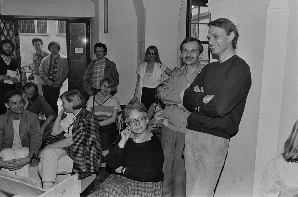 Jacek Krzyszkowski, Adam Rzepecki, "We will get rid of the world and native artworks within our reach", Mała Gallery, Warsaw, 1985
