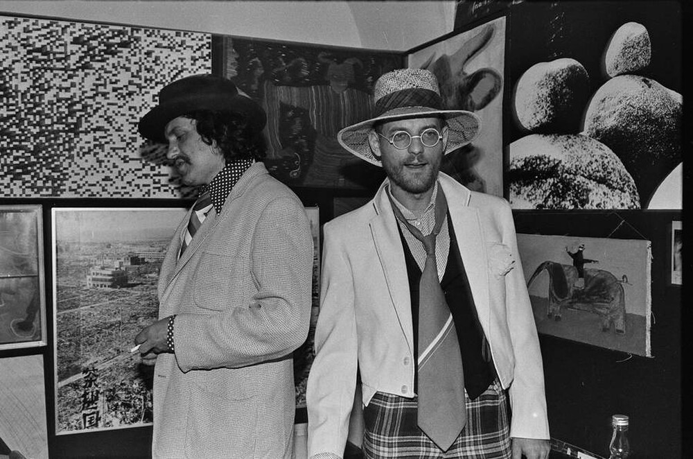 Jacek Krzyszkowski, Adam Rzepecki, "We will get rid of the world and native artworks within our reach", Mała Gallery, Warsaw, 1985