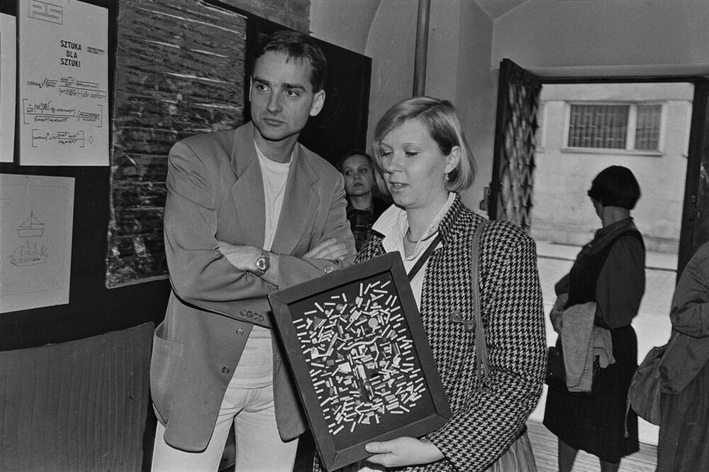 Jacek Kryszkowski, Adam Rzepecki &bdquo;Pozbędziemy się dzieł sztuki światowej i rodzimej jakie znajdują się w naszym zasięgu&rdquo;, Mała Galeria, Warszawa, 1985