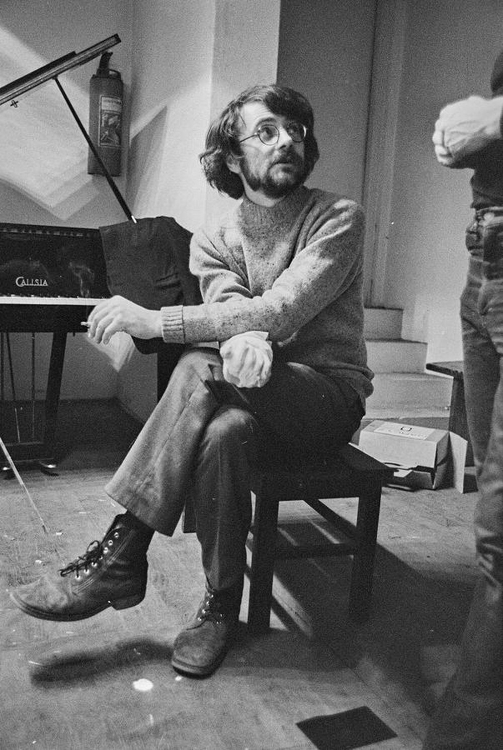 Krzysztof Zarębski, performance, Sigma Gallery, Warsaw, 1973
