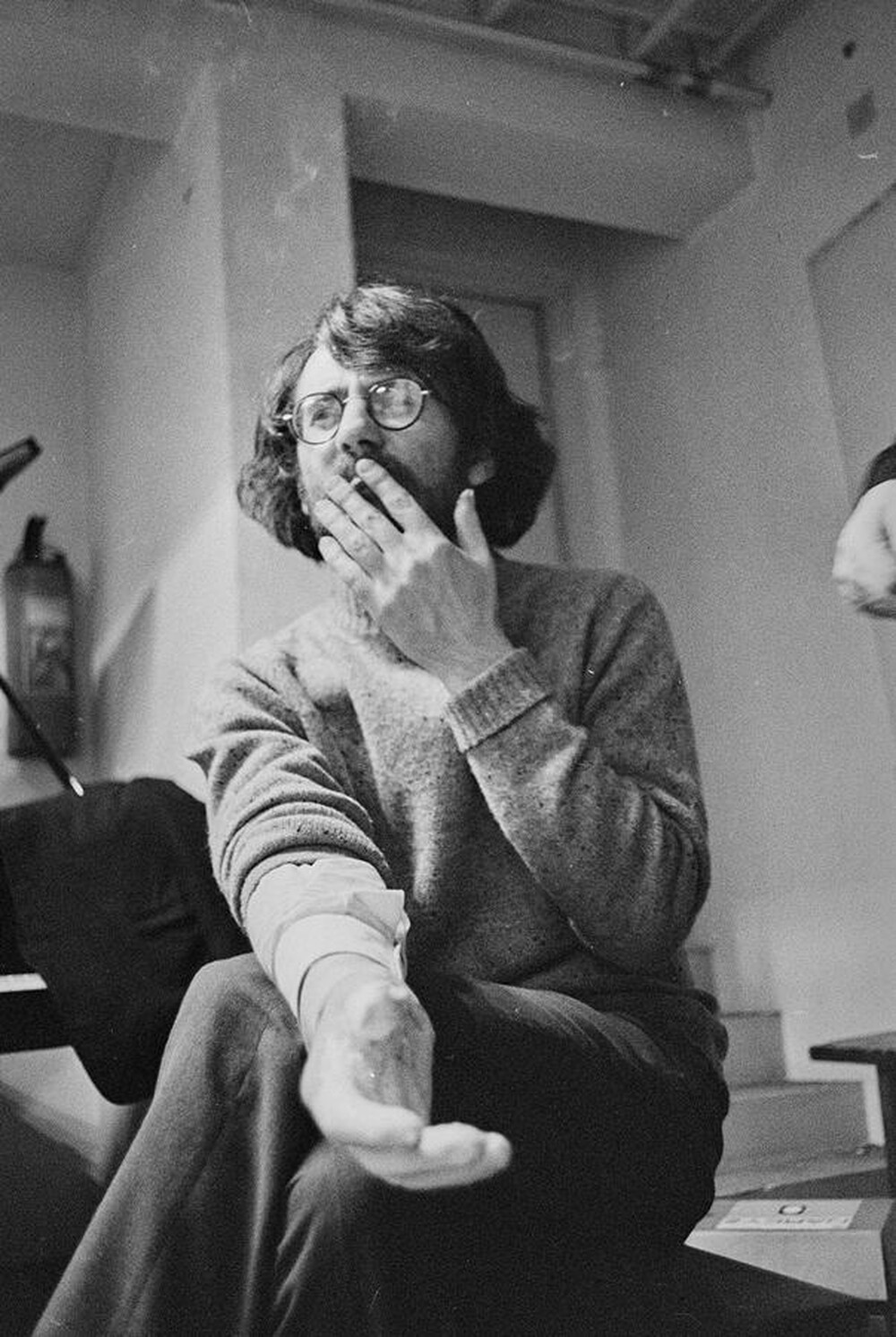 Krzysztof Zarębski, performance, Sigma Gallery, Warsaw, 1973
