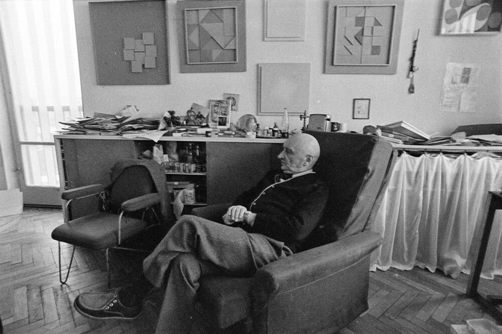 Henryk Stażewski - fotografie, 1976