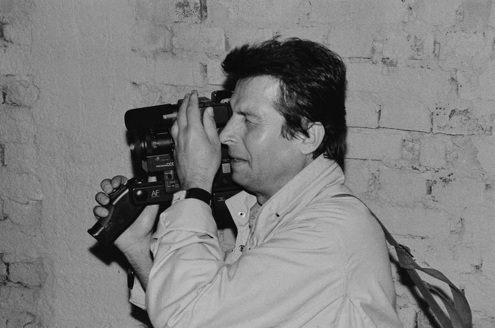 Manhattan Dungeons, or the Art of Other Media exhibition, garages, Ł&oacute;dź, 1989