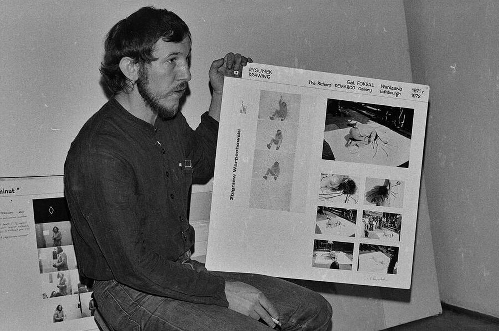 Zbigniew Warpechowski, Dziekanka Gallery, Warsaw, 1977