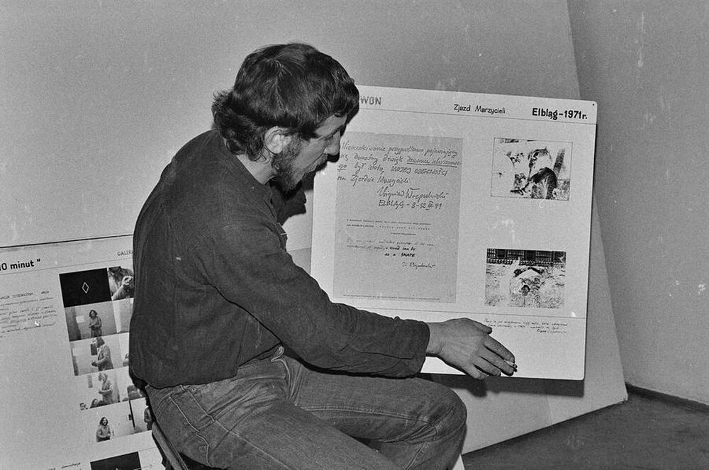 Zbigniew Warpechowski, Dziekanka Gallery, Warsaw, 1977