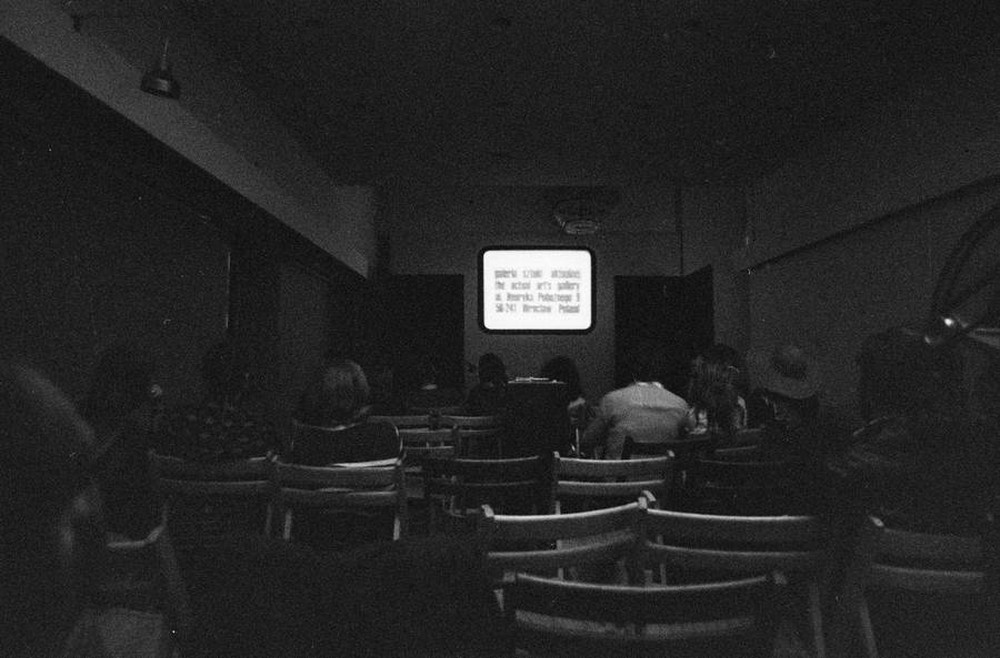 Wsp&oacute;łczesna Gallery, "Film", Warsaw, 1975