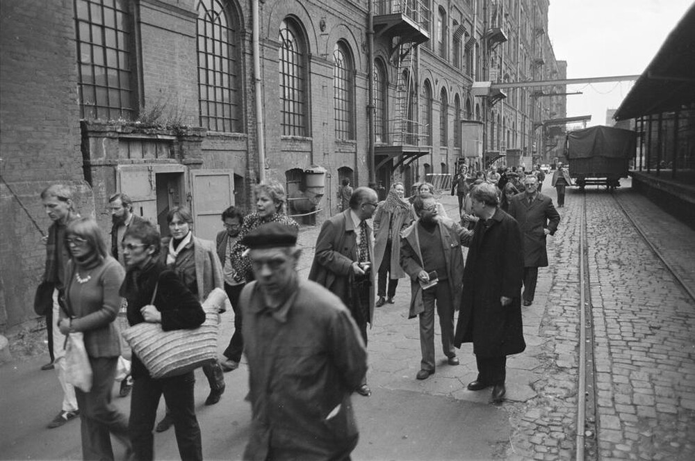 "Construction in Process" exhibition, Ł&oacute;dź, 1981