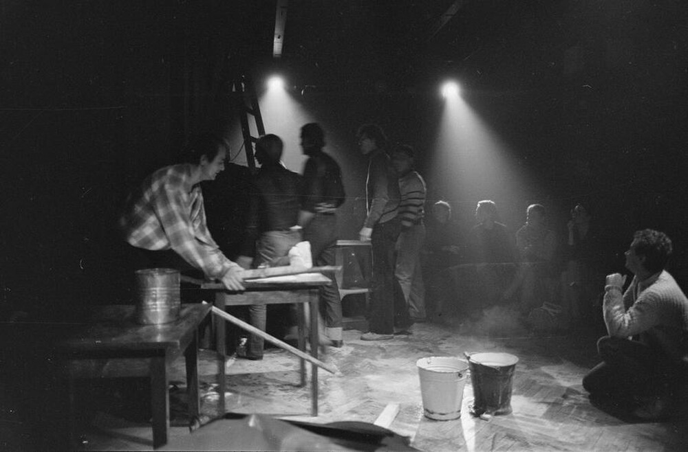 "Construction in Process" exhibition, Ł&oacute;dź, 1981