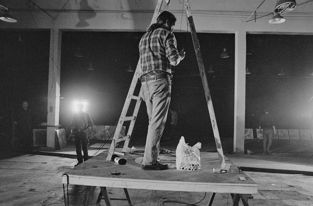 "Construction in Process" exhibition, Ł&oacute;dź, 1981