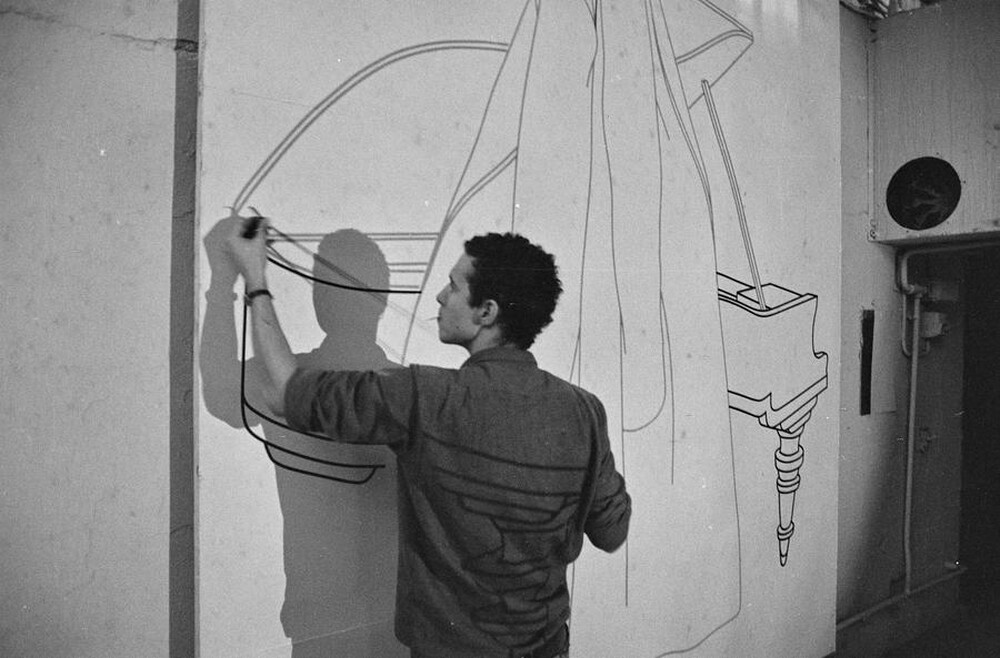 "Construction in Process" exhibition, Ł&oacute;dź, 1981