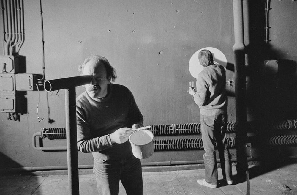 "Construction in Process" exhibition, Ł&oacute;dź, 1981