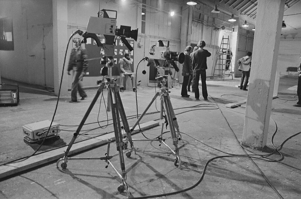 "Construction in Process" exhibition, Ł&oacute;dź, 1981