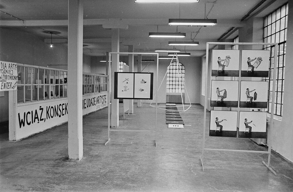 Wystawa &bdquo;Konstrukcja w procesie&rdquo;, Łódź, 1981