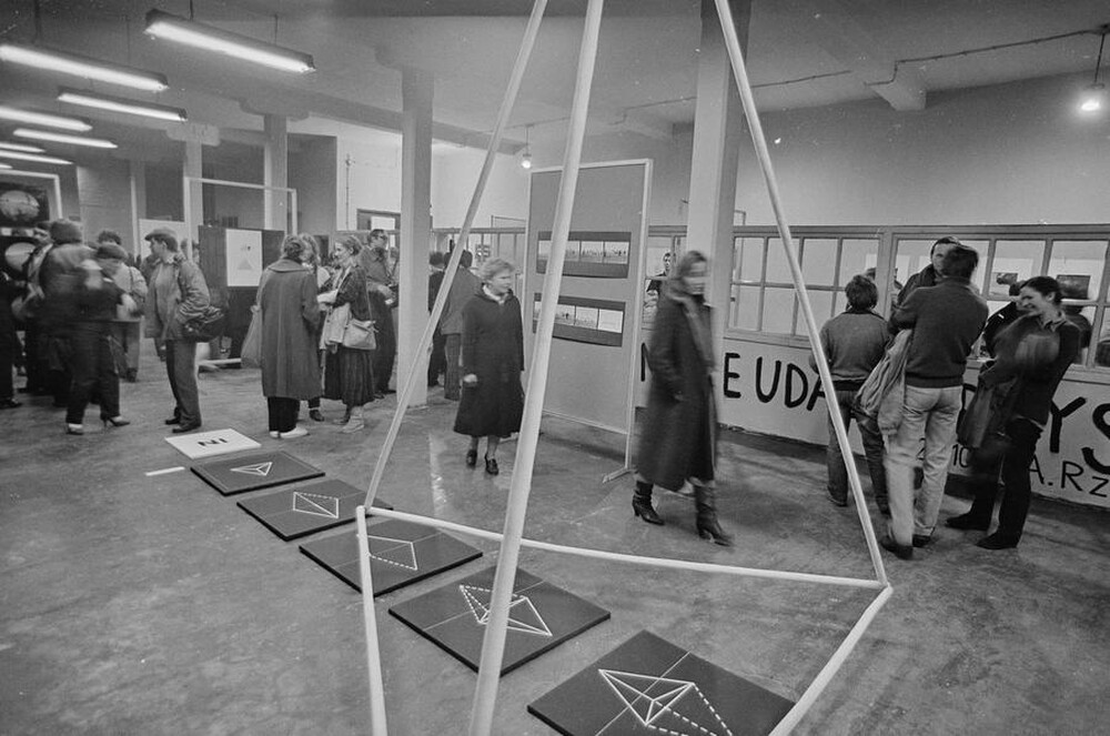 Wystawa &bdquo;Konstrukcja w procesie&rdquo;, Łódź, 1981