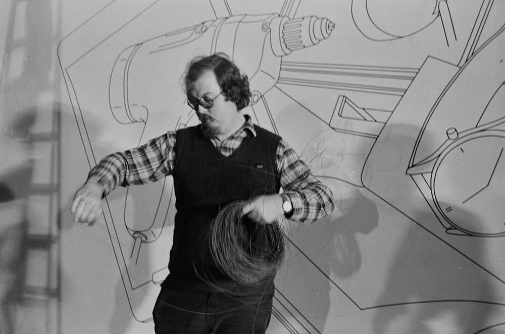 "Construction in Process" exhibition, Ł&oacute;dź, 1981