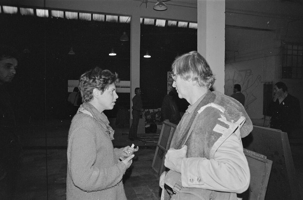 "Construction in Process" exhibition, Ł&oacute;dź, 1981