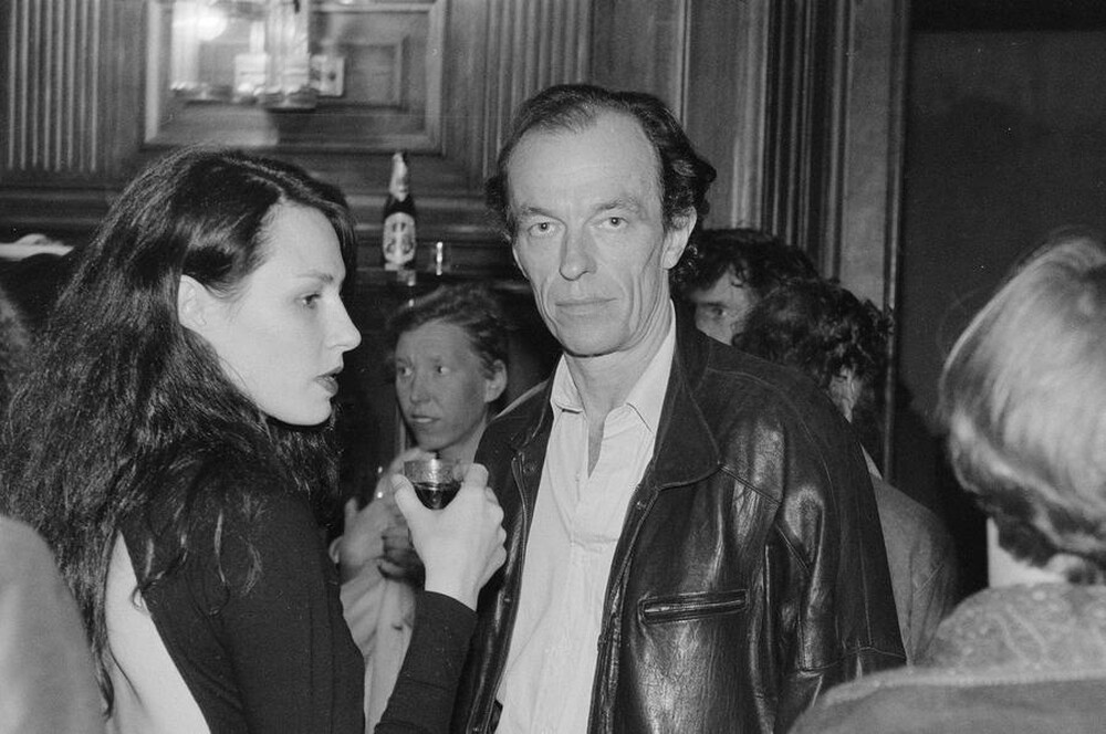 Exhibition "Construction in Process" (opening), Ł&oacute;dź, 1990