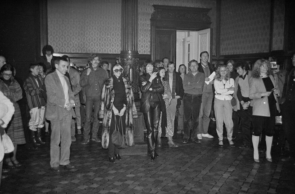 "Construction in Process" exhibition, Ł&oacute;dź, 1981