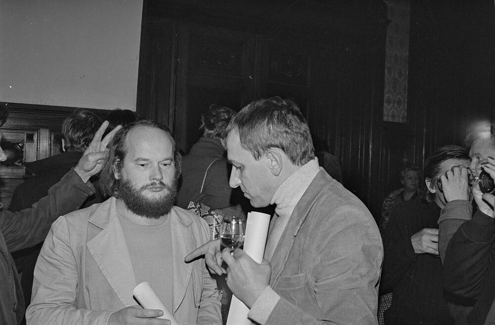 "Construction in Process" exhibition, Ł&oacute;dź, 1981