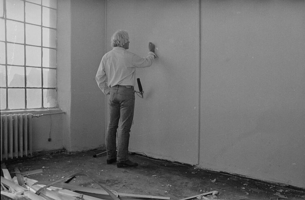 "Construction in Process" exhibition, Ł&oacute;dź, 1981