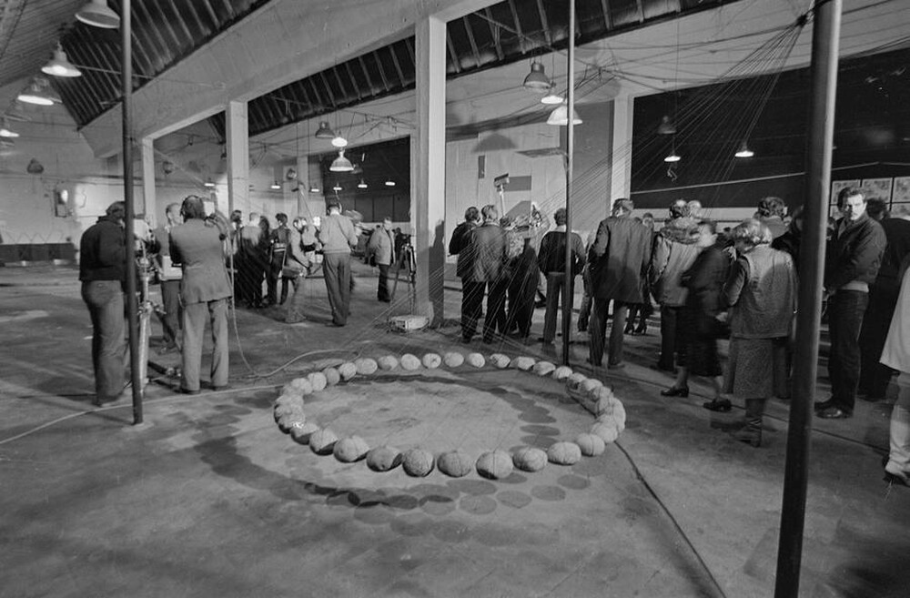 "Construction in Process" exhibition, Ł&oacute;dź, 1981