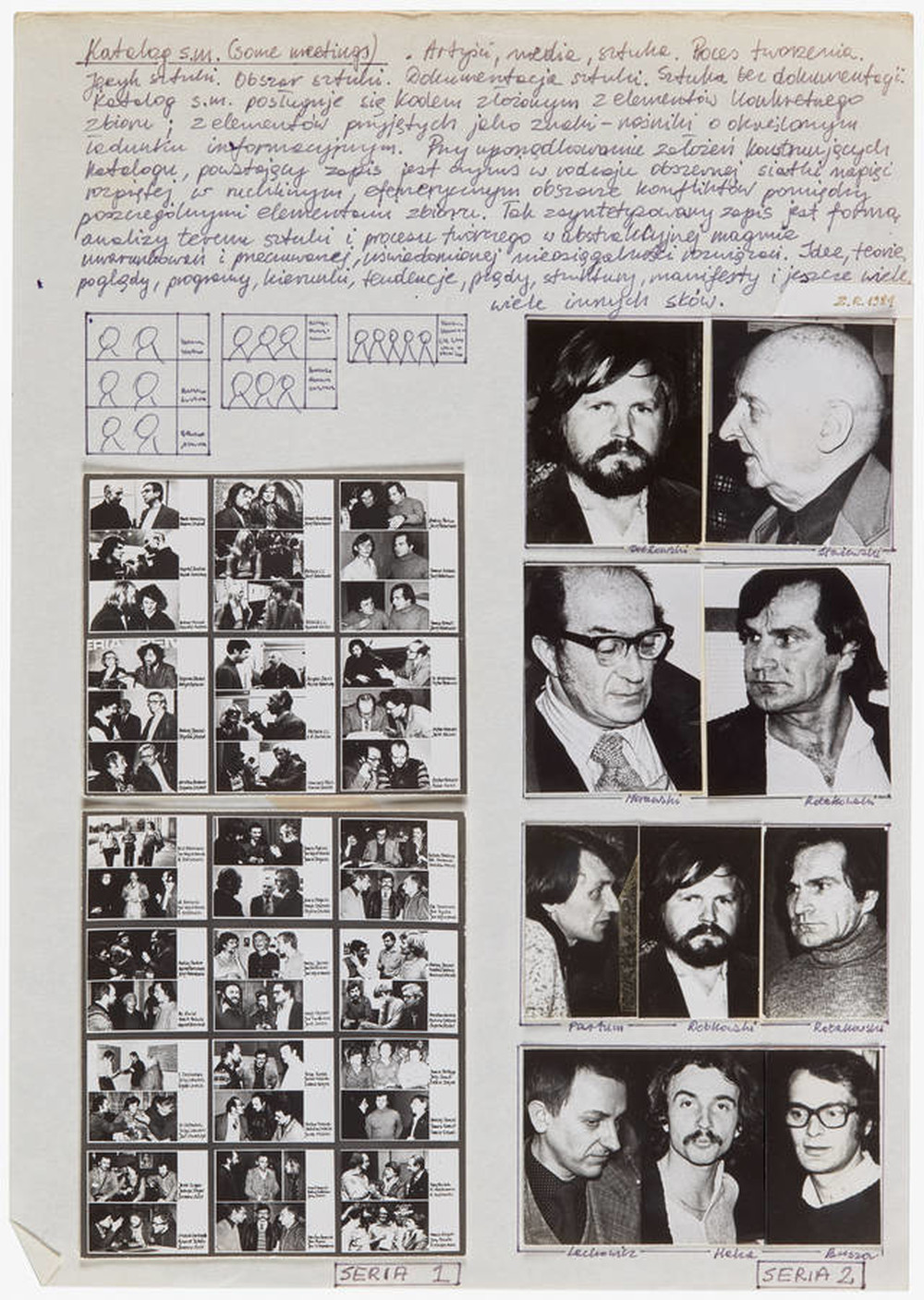 Catalogue S.M. (Some Meetings)
