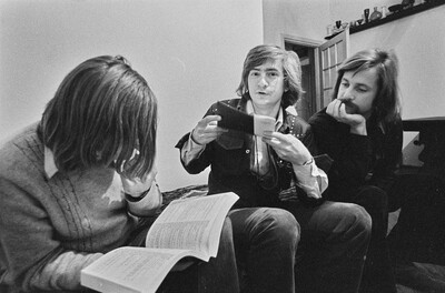 "Live Gallery", performance by Krzysztof Zarębski, c. 1974