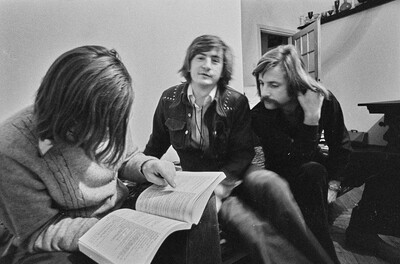 "Live Gallery", performance by Krzysztof Zarębski, c. 1974