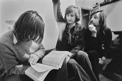 "Live Gallery", performance by Krzysztof Zarębski, c. 1974