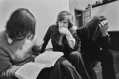 "Live Gallery", performance by Krzysztof Zarębski, c. 1974