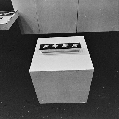 Krzysztof Zarębski, exhibition, Wsp&oacute;łczesna Gallery, Warsaw, 1973