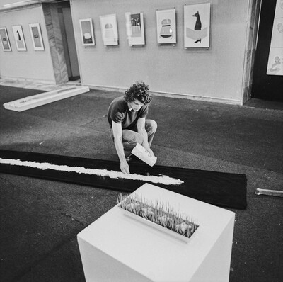 Krzysztof Zarębski, exhibition, Wsp&oacute;łczesna Gallery, Warsaw, 1973
