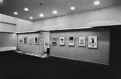 Krzysztof Zarębski, exhibition, Wsp&oacute;łczesna Gallery, Warsaw, 1973