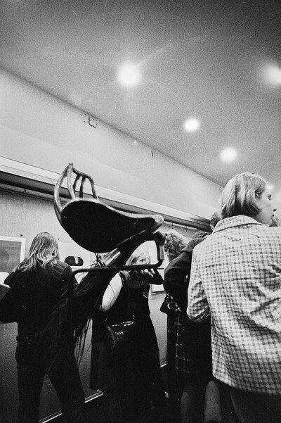 Krzysztof Zarębski, exhibition, Wsp&oacute;łczesna Gallery, Warsaw, 1973